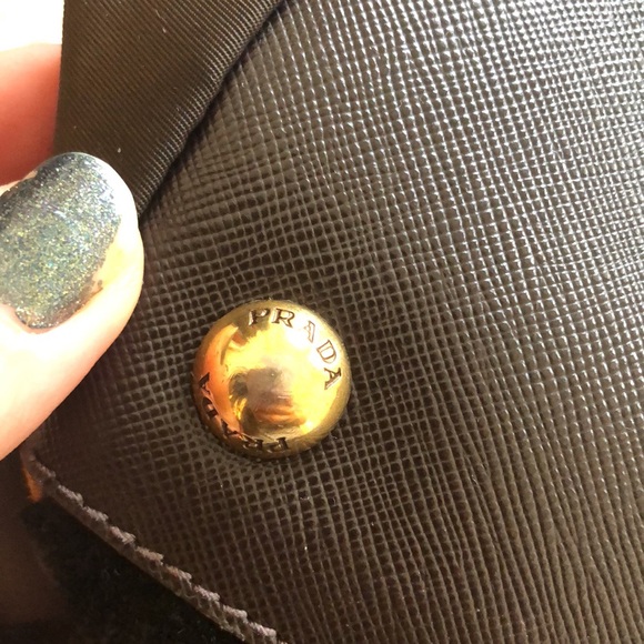 Prada Velluto leather and velvet jacquard purse - Picture 11 of 16